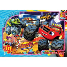 Пазли ТМ "G-Toys" із серії "Blaze" (Блейз), 117 ел.