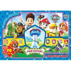 Пазли ТМ "G-Toys" із серії "Paw Patrol" (Цуценячий патруль), 70 ел.