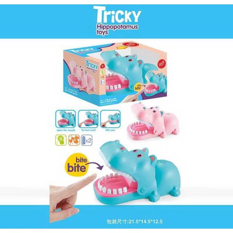 Настільна гра Зубастик Гіпопотам, 6884