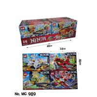 Конструктор Ninja, MG989, 109-149 деталей
