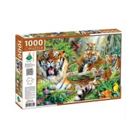 Пазли Енергія+ Тигри на відпочинку, 1000 елементів, 83552