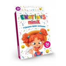 Карткова гра "emotions mimik" рос (32) danko toys