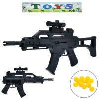 Автомат ігровий, 62 см, пластикові кулі, приціл, лазер, P41+