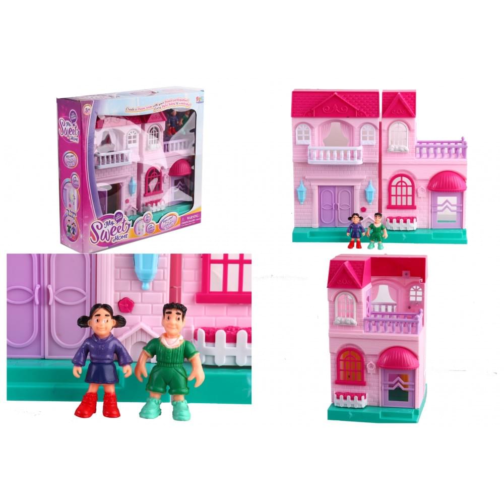 Дом для кукол звук и свет эффект 33*30*8,5см 16589