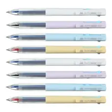 Ручка гелева автоматична 3 в 1, 0.5 мм, синя, чорна, червона