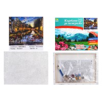 Набір для розпису по номерах Велосипеди, TK Group, 30x40 см, 30058