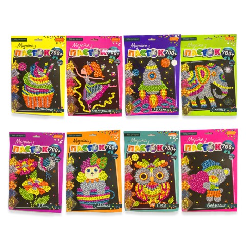 Набір для творчості серія Мозаїка з паєток (В асортименті)
