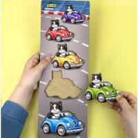 Гра-вкладка Гонщики більше-менше Ubee ПСД298