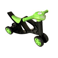 Біговел без звуку, чорно-зелений, Doloni-toys, 0136/01