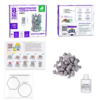 Будівельний набір для творчості з міні-цеглинок "Кругла башта", 31024