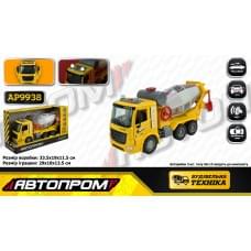 Машина батар. АВТОПРОМ "Будтехніка", світло,звук,у кор.33,5*19*11,5см /24-2/