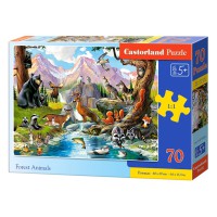 Пазли Castorland Дикі тварини, 70 елементів, B-070091