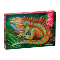 Пазли CherryPazzi Неймовірна ігуана, 500 елементів, 34.5x50 см, 20128
