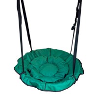 Гойдалка-гамак зелена MTT-181682-40 діаметр 90 см