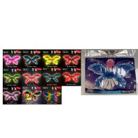 Повітряні кульки карнавальні крила-метелик, 90x68 см, світло, на батарейках, 22x20x2 см (В асортименті)