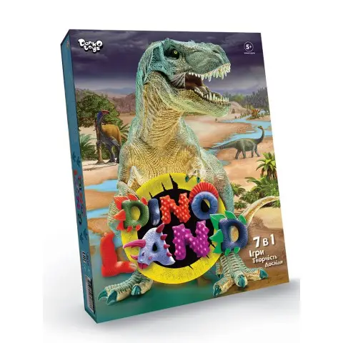 Набір для творчості Dino Land 7 в 1, DL-01-01U