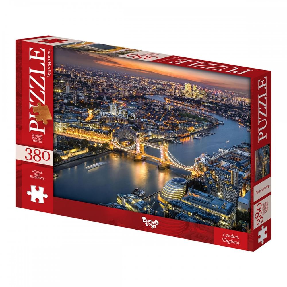 Пазли 380 елементів, серія 6 London, England DANKO TOYS C380-06-06