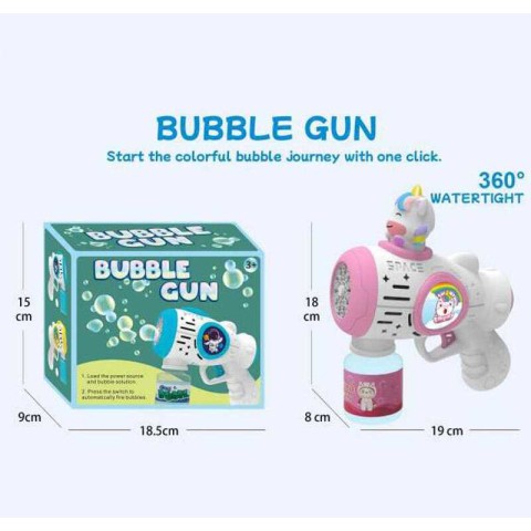 Пістолет з мильними бульбашками, XD800A, зі світловими ефектами, автоматичний, з мильним розчином