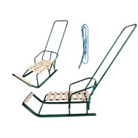 Санки дитячі з відкидною спинкою та підставкою для ніг, АРТ. 2.1 ЗЕЛ