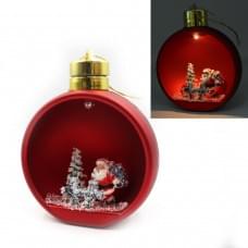 Елочный шар LED 3D фигурка "Red" 11,5х9,5х6см 0084KP_1