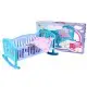 Кроватка для куклы с набором постельного, Технок, 4524
