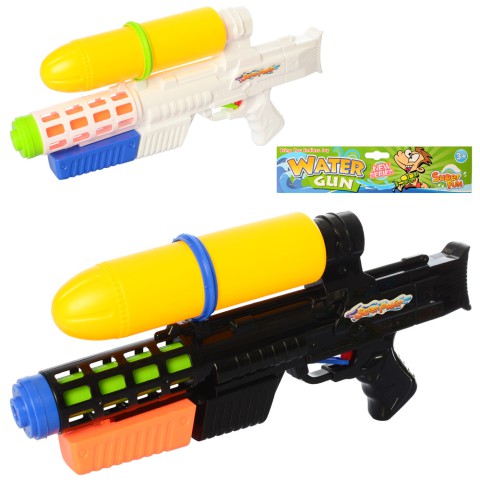 Водяний бластер помповий великий, 45 см, 25x52x6.5 см (В асортименті)