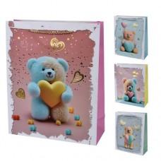 Пакет подарунковий паперовий L "With Love" 30*41.5*12см R95483-L, 4 шт. в уп. /360/