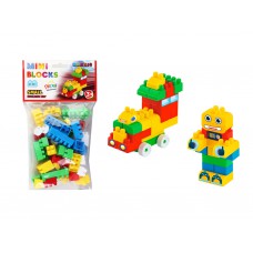 Конструктор "mini blocks №1",(50 деталей), бамсик