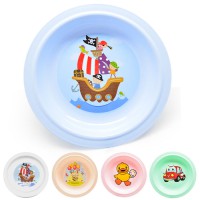 Тарілка дитяча Сонечко пластик 18 см