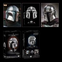 Конструктор Голова героя Мандалорець 584 деталі висота 18 см 99035