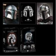 Конструктор "Голова героя: Мандалорець" 584 деталі, висота 18cм 99035