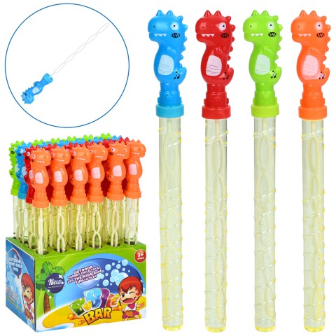 Мильні бульбашки меч, 20388-35, 37 см, ручка-динозавр (В асортименті)