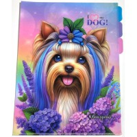 Папка Г-форма А4+, P0234 (3 відділення)