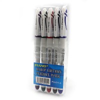 Набір гелевих ручок Piano, 0.5 мм, 4 кольори, 4 шт.