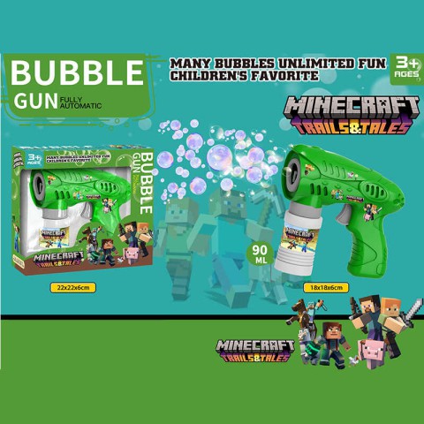 Пістолет з мильними бульбашками Майнкрафт, PP777-7