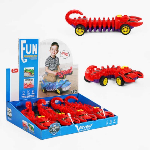 Машинка Скорпіон, звук, підсвічування