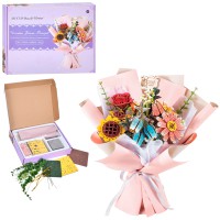 3D-пазли Букет з квітами дерево+пластик 1205