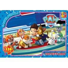 Пазлы серии "Paw Patrol" 126 эл. в кор. 19х13х3см GToys PW0818