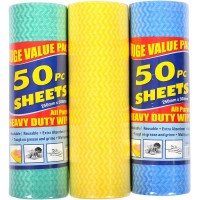 Ганчірка рулонна велика 50 шт 25×30 см 2-197