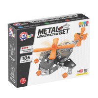 Конструктор металевий ТехноК, 105 деталей, 0143