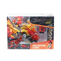 Машинка-трансформер SCREECHERS WILD! S4 L3 - ВАЙЛДФАЄР ЛАЄН, EU685302
