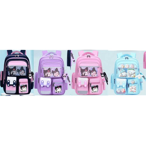 Рюкзак Kuromi, 29x12x41 см, C72850 (В асортименті)