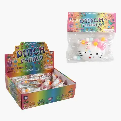 Антистрес, герой, 7.5x6.5 см, паєтки, текстильні кульки, C71352 (В асортименті)