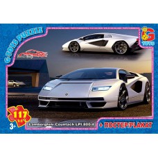 Пазли ТМ "G-Toys" із серії "Dream Garage" (Гараж Мрії), 117 ел.