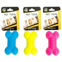 Іграшка гумова Кісточка з шипами, 3 шт