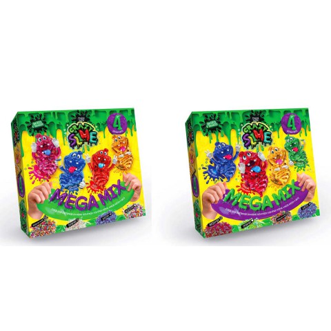 Набір для дослідів Crazy Slime 4в1 (українською/російською), Danko Toys