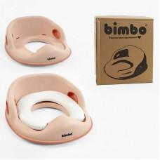 Накладка на унітаз "Bimbo", 31х34х11 см, знімне м'яке сидіння BM-07815