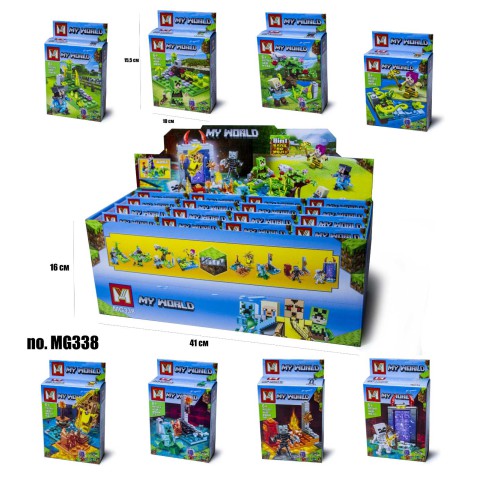 Конструктор Minecraft, 338, (В асортименті)