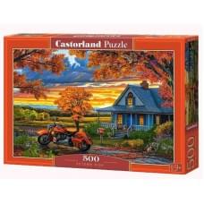 Пазл Castorland "Осіння поїздка" 500 елементів, 47x33см B-54077