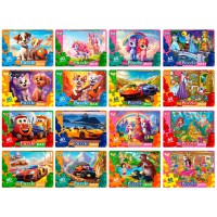 Пазли 60 елементів максі серія 10 Danko Toys Mx60-10-01...16